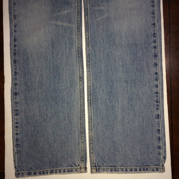 Express precision fit 11/12 L distressed blue jean - Picture 4 of 8